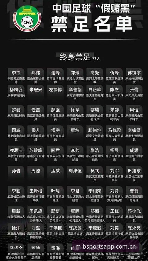 足球反腐风暴实用指南：从第三批禁足名单看Bsports手机版评测的核心价值